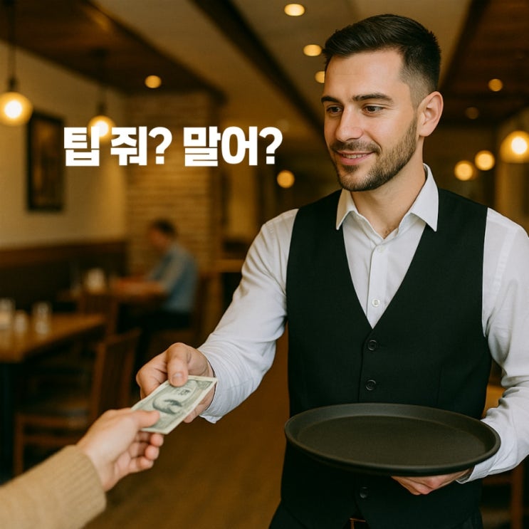  팁 문화, 안 주면 무례한가? 현지 따라야 하나?