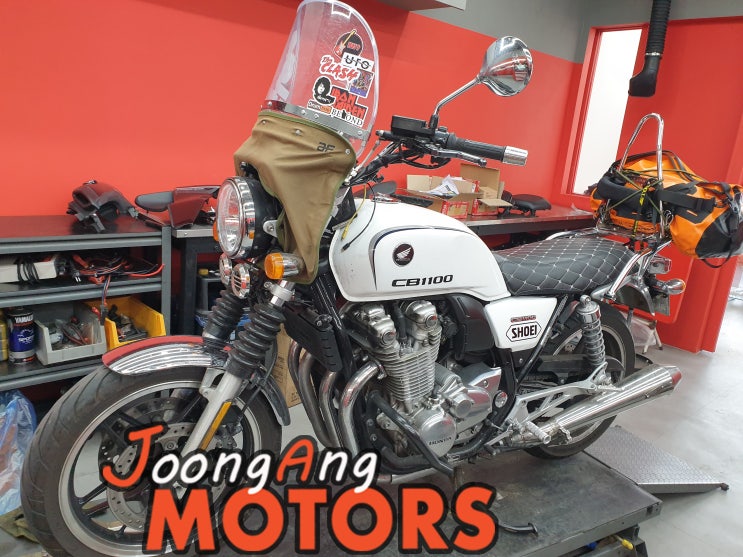  혼다 CB 1100EX 기본점검은 필수입니다, 엔진오일, 오일필터, 야마 루브, 야마 루브 프리미엄, 플러그, LMAR8A-9S, 에어필터, 에어클리너 교환, 체인 윤활, 기본점검