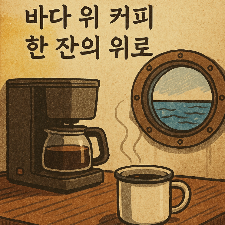   나의 커피 이야기 ③ – 바다 위에서 마신 커피 메이커 커피