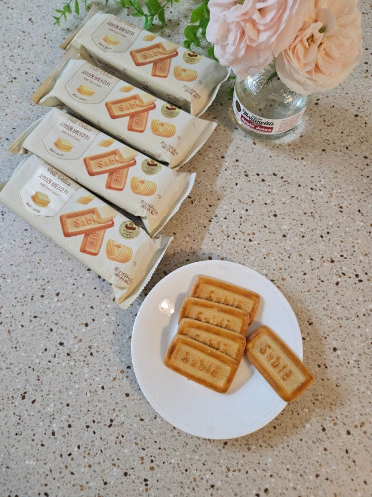  [Petit Délice 사브레 버터쿠키] 어떤 음료와도 조합이 좋은 버터과자