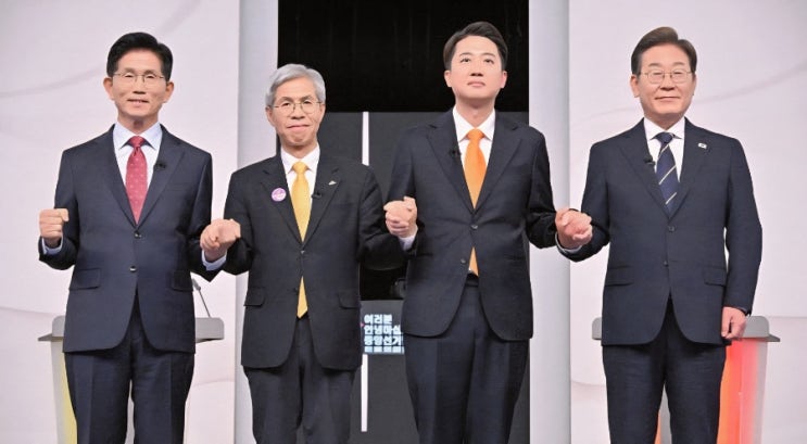[리얼미터, 한국갤럽 여론조사] <b>대선 지지율 격차</b> 줄어 들었다
