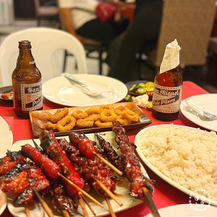  세부 여행 시티 로컬 맛집 추천, 가성비 미친 꼬치집 Ned Nanay's Grill 후기