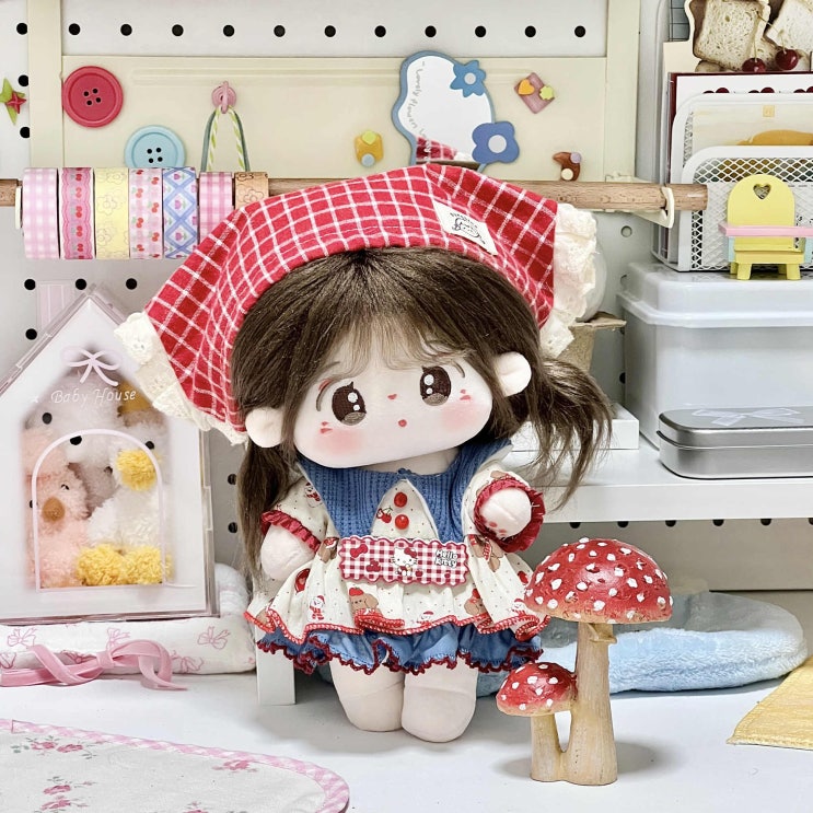  20cm 애플티 파이 세트 인형옷 아이돌인형옷