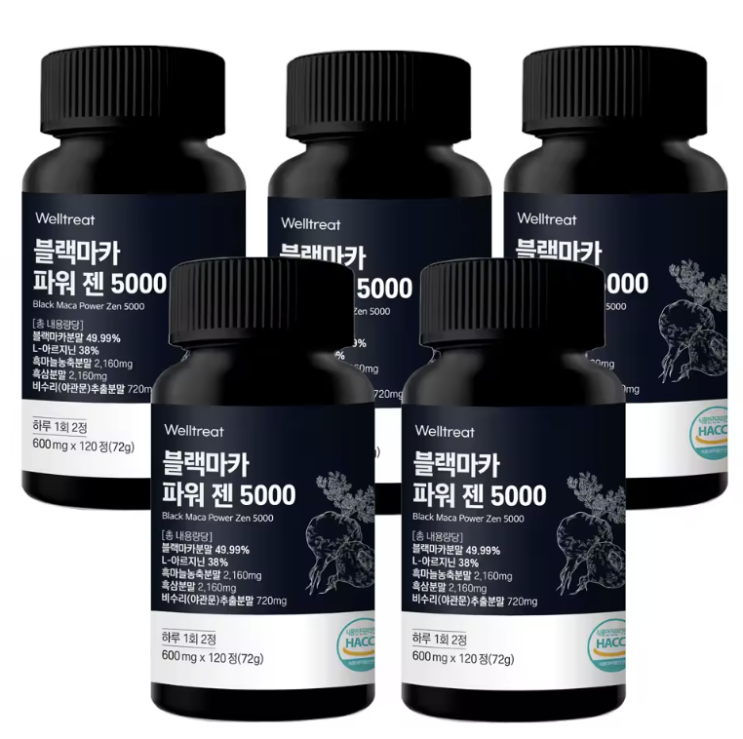  선물했는데 효과 좋다고 난리! 요즘 핫한 남자 활력템 – 웰트릿 블랙마카 아르기닌 후기