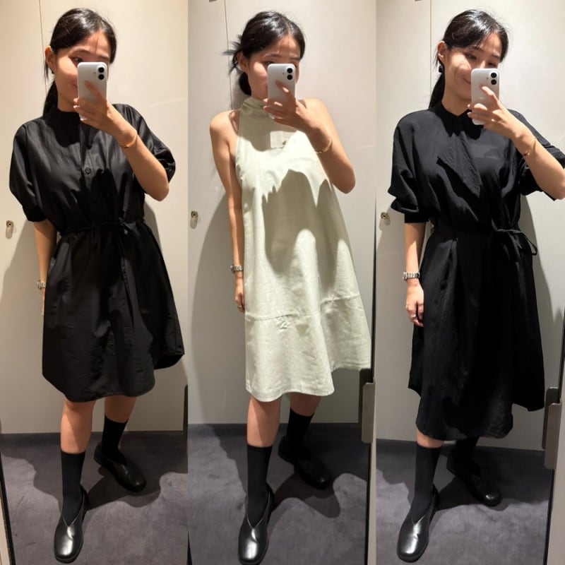 COS 원피스 코스 매장에서 입어봄 | 사이즈, 여름 데일리룩 추천