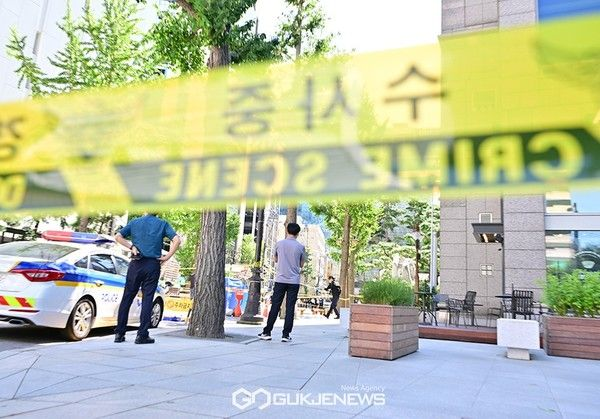  파주 와동동 아파트서 흉기난동·칼부림...경찰관 등 4명 부상