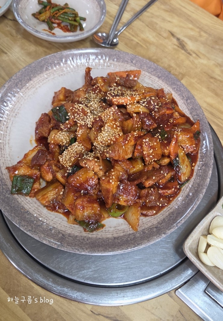 대전 목상동 맛집 둥이식당 제육볶음 후기