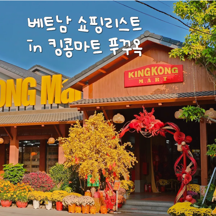 푸꾸옥 킹콩마트 본점에서 구입한 베트남 쇼핑리스트와 기념품 푸꾸옥 킹콩마트 본점에서 구입한 베트남 쇼핑리스트와 기념품