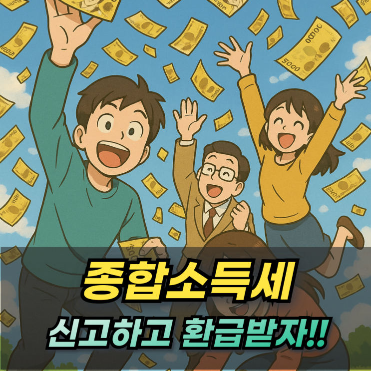  5월 종합소득세 신고방법과 환급일 환급금 조회까지