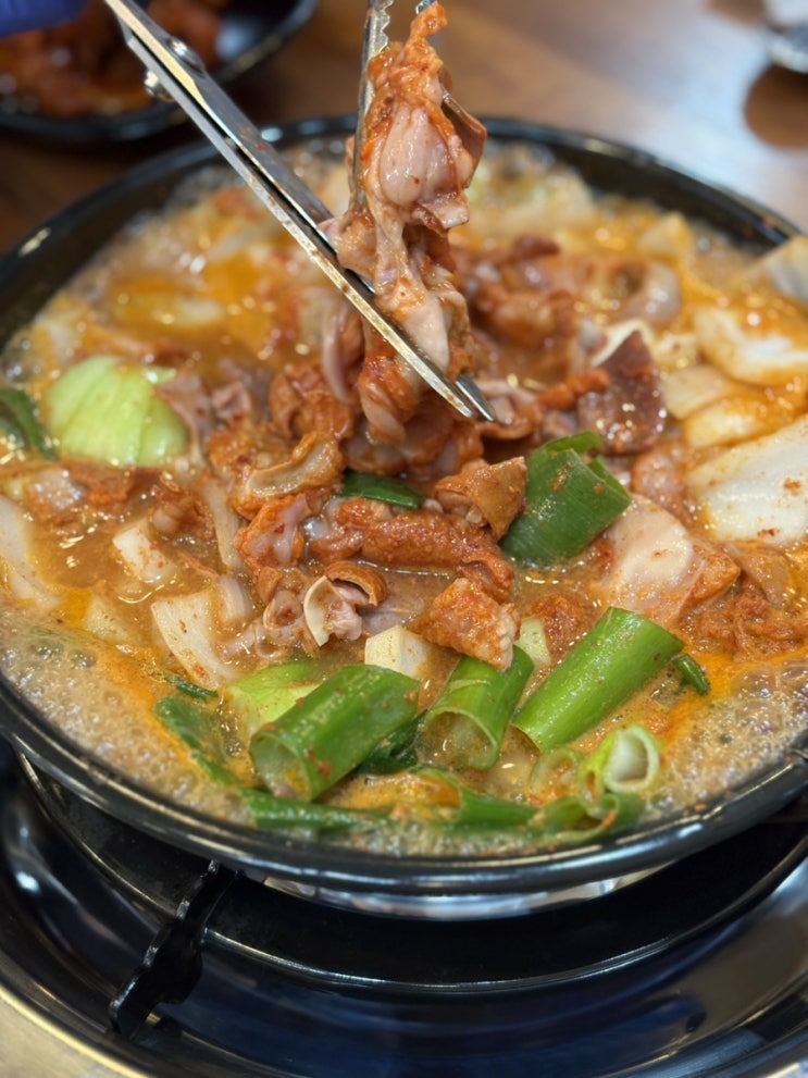  포항 곱창전골 두호동맛집 김태주선산곱창 포항점