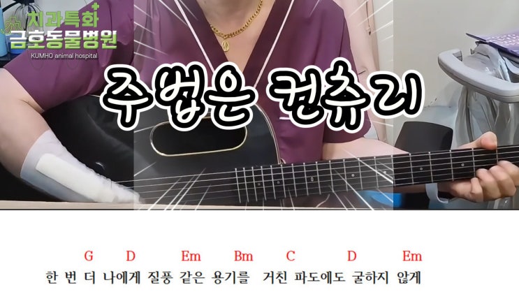  질풍가도 쉬운 기타 코드  - 머니코드 기타 진행