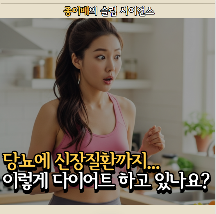  탈모에 당뇨까지.. 이렇게 다이어트 하고 있진 않나요?