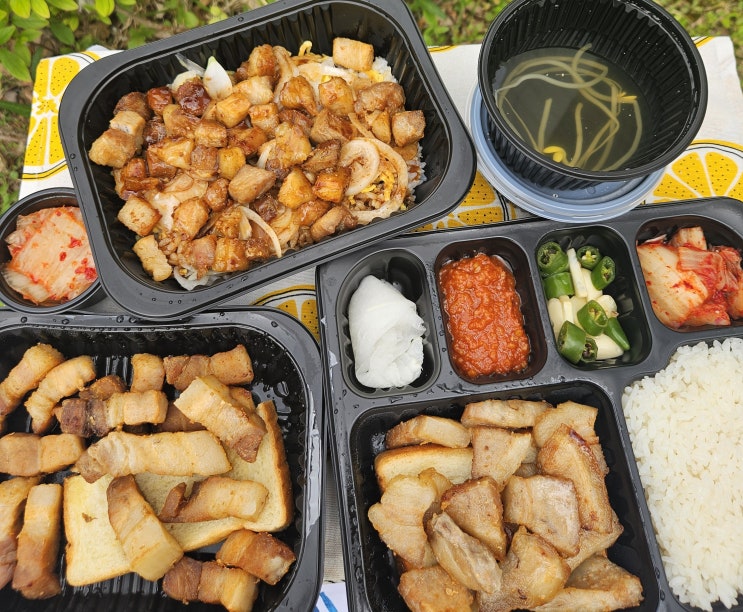  오육 고기만 도시락 신당동 배달 맛집 '오육 본점'