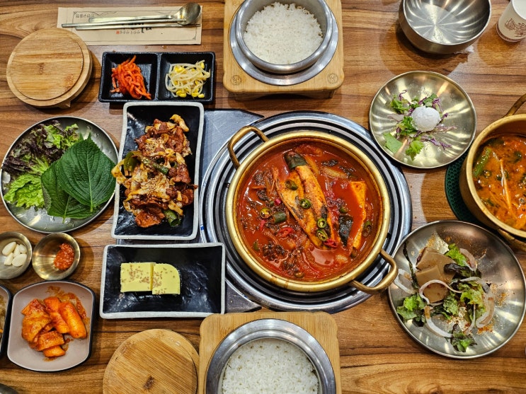  인천 구월동 한정식 맛집 미양옥 인천시청 밥집