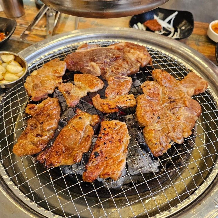  평택 갈비 맛집 고기 무한리필 태능참숯화로구이 평택점