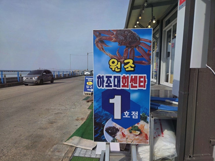  하조대어촌계회센터 1호점, 양양 횟집에서 즐기는 신선한 대게