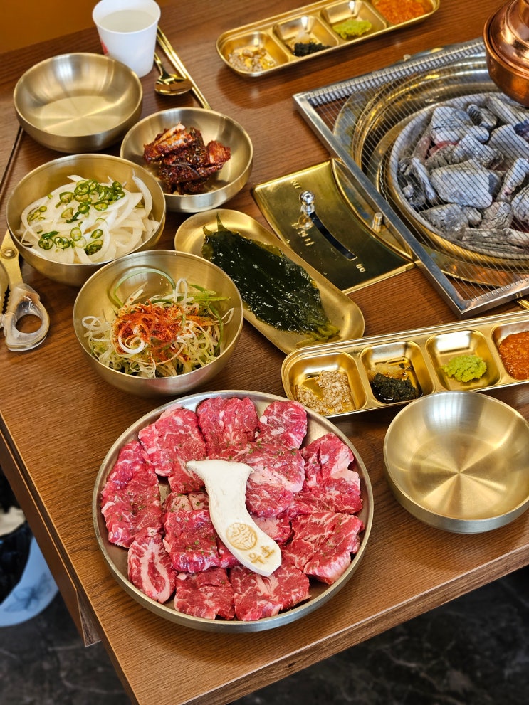  우소참숯화로구이 가성비 좋은 소갈비살 태전동 맛집