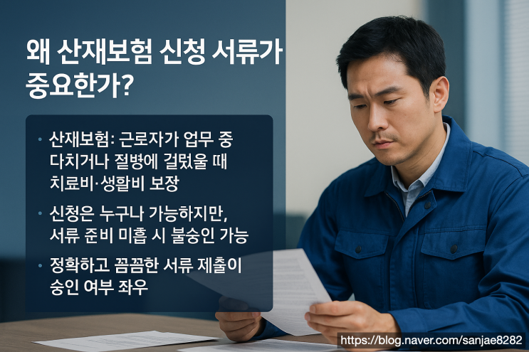  산재보험 신청 서류, 불승인 되지 않게 제대로 준비해야 합니다