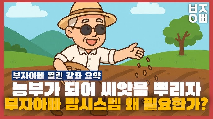 부자아빠의 팜시스템이 왜 필요할까요? 부자아빠의 팜시스템이 왜 필요할까요?