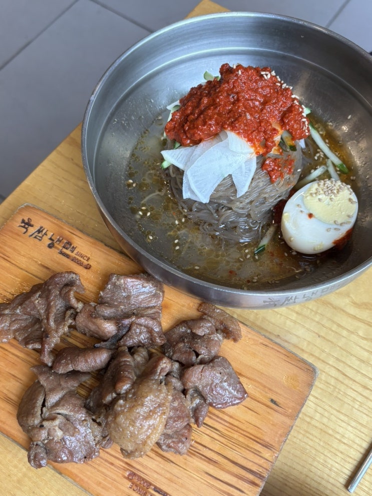  익산 영등동 점심 맛집 냉면 덮밥 추천, 육쌈냉면 익산영등점