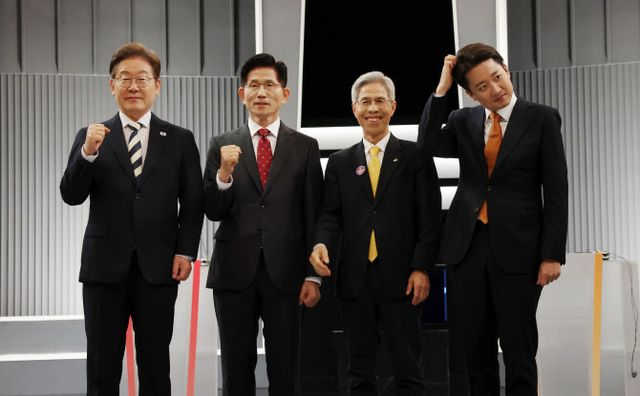  "왜 늘 갈라치기 합니까" 외친 권영국에 이준석 황당하다는 듯