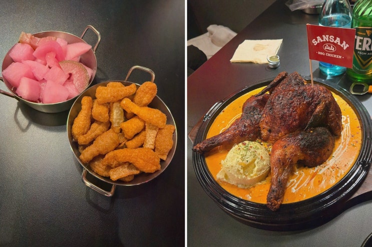  신촌맛집 산산바베큐치킨 신촌본점에서 즐기는 뒤풀이!