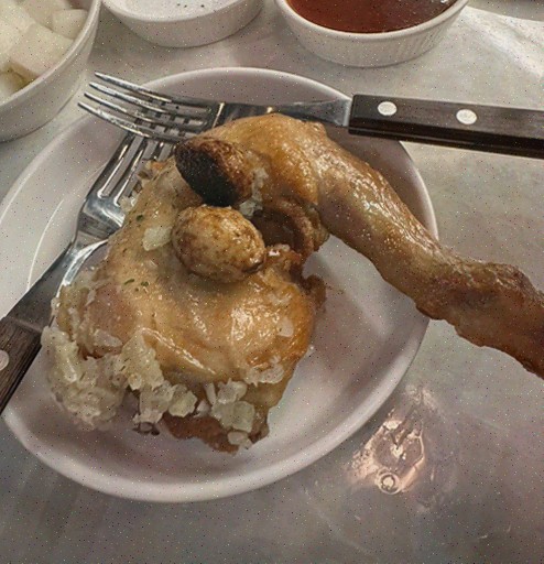  친구들과의 나눔, 청량리치맥과 완벽한 깐부치킨