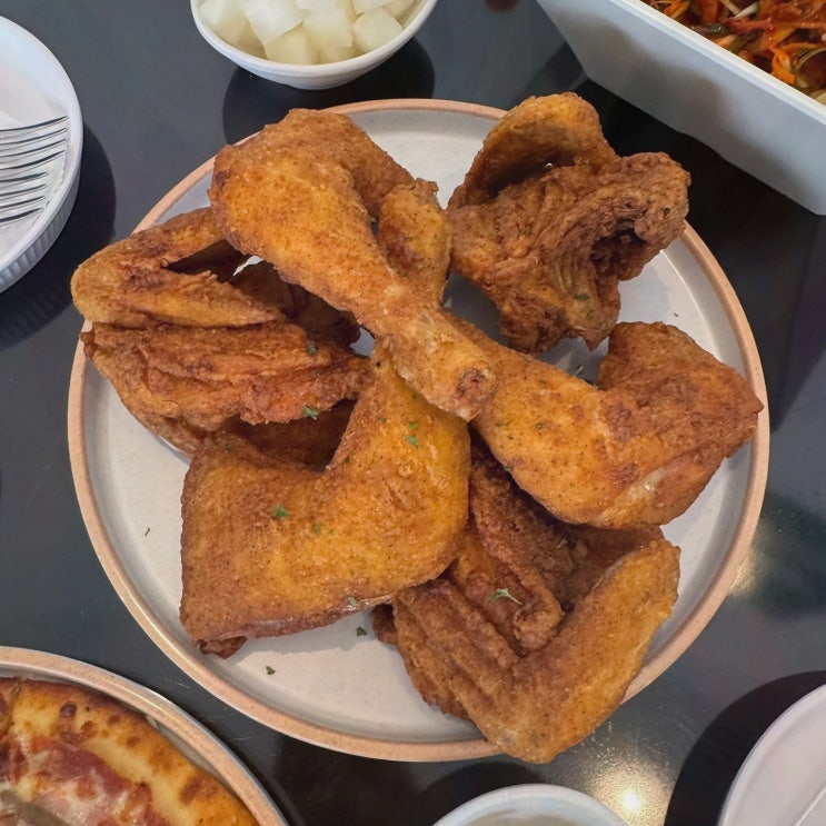  대치역치킨맛집 깐부치킨 대치역점, 소규모 파티에 딱 맞는 치킨과 피자
