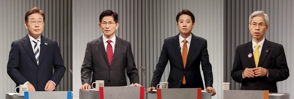 2차 <b>대선 후보</b> 토론 <b>네거티브</b> 공방 격화···상대방 의혹... 