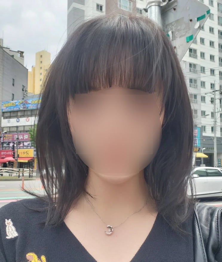  하미유 부평본점 중단발 레이어드컷 & 톤다운염색 내돈내산 후기 | 붉은기·노란기 잡는 염색 추천