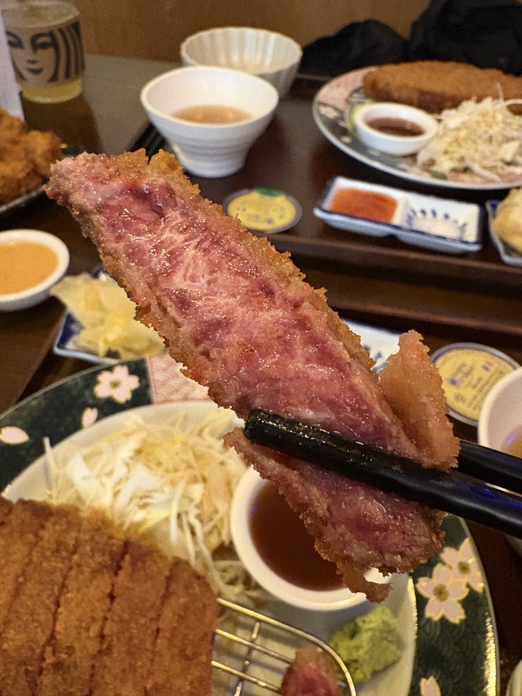  삼성역 맛집 점심 이치규본점:) 혼밥가능 규카츠안심 후기