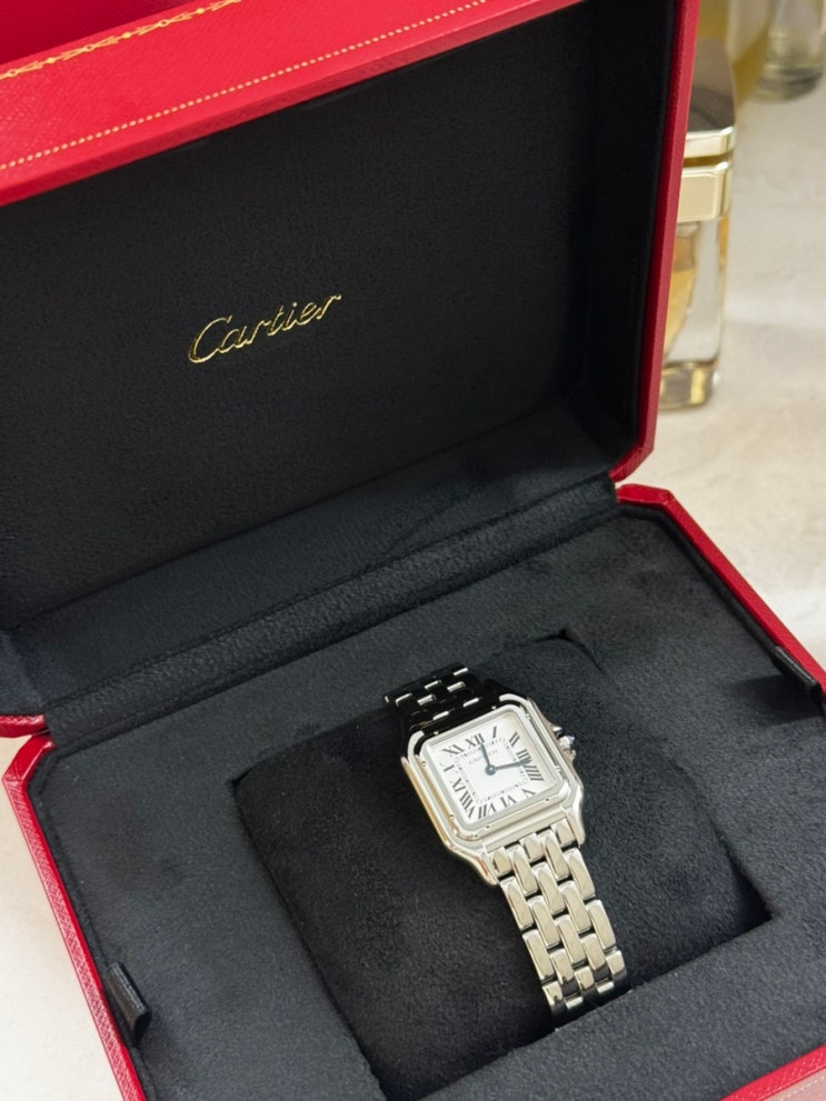  [Cartier] 까르띠에 팬더 드 워치 미듐 구매 후기