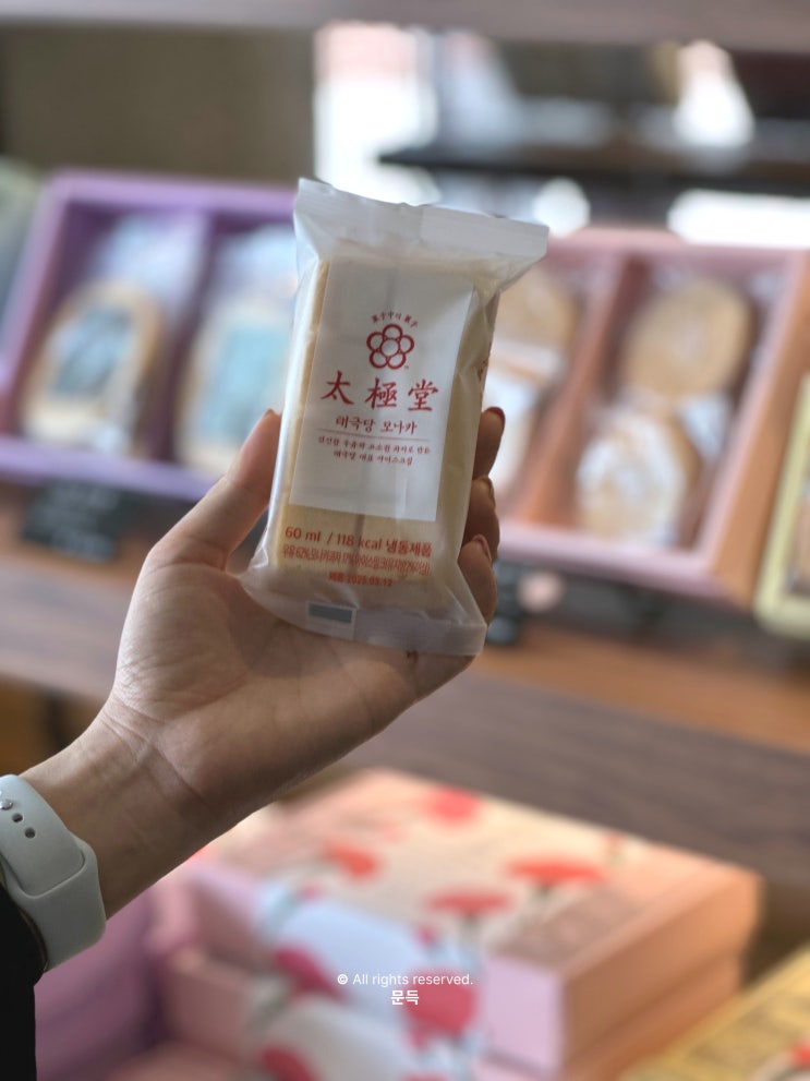  '빵순이들 성지'라고 하더니.. 태극당 우유모나카도 맛있네??