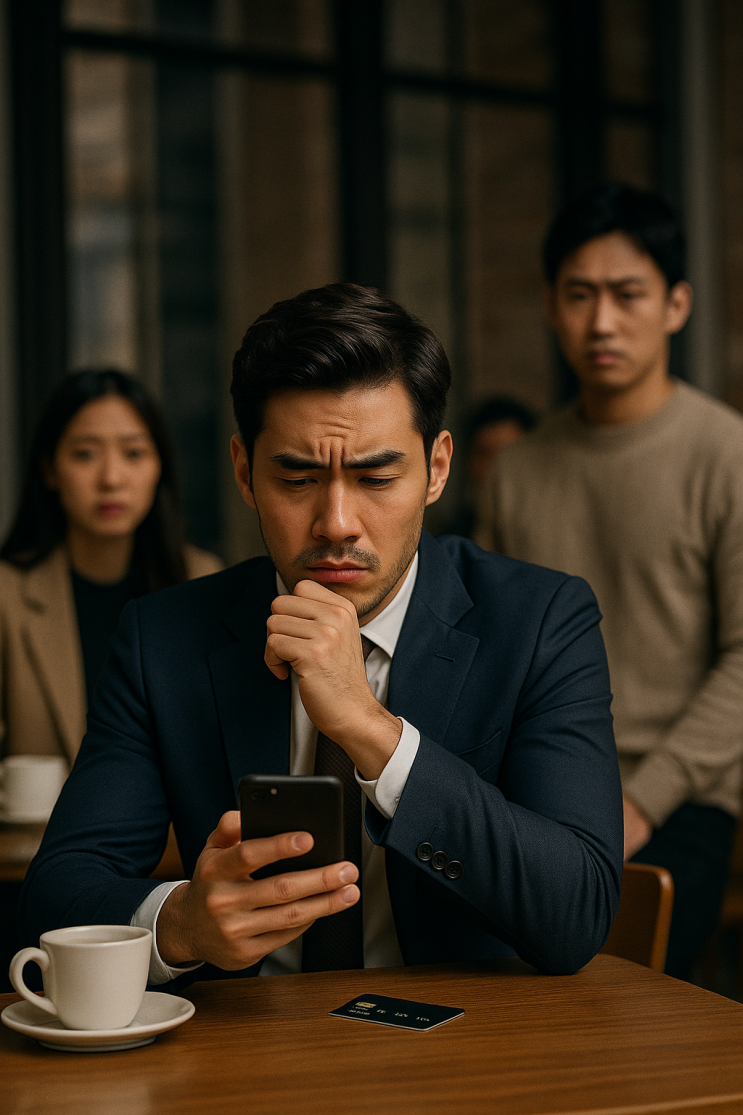  허세로 감춘 자존심, 들통난 그날