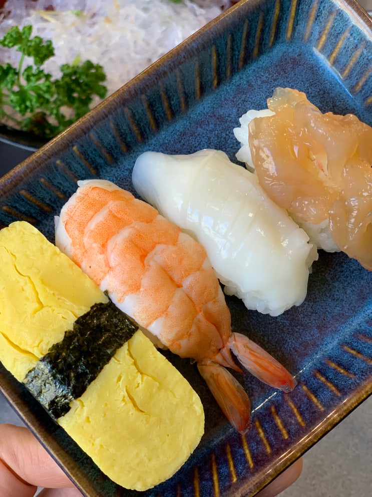  [사상 백초밥] 부산 주례역 가성비 초밥 회맛집 활어사시미 후기 BUSAN SUSHi