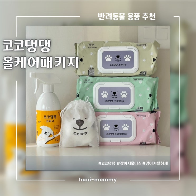 강아지물티슈 추천, 코코댕댕 올케어 패키지 강아지물티슈 추천, 코코댕댕 올케어 패키지