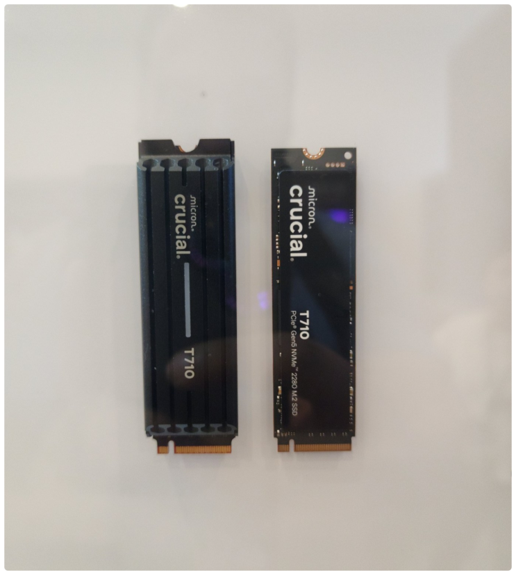  마이크론, Crucial T710 Gen5 SSD 공개