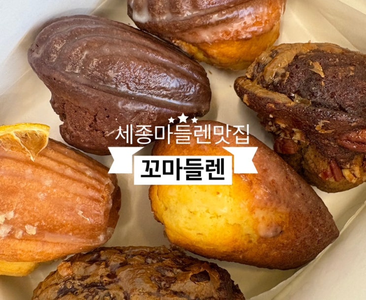   세종카페_#세종마들렌 #세종디저트맛집 #꼬마들렌에 다녀온 후기 