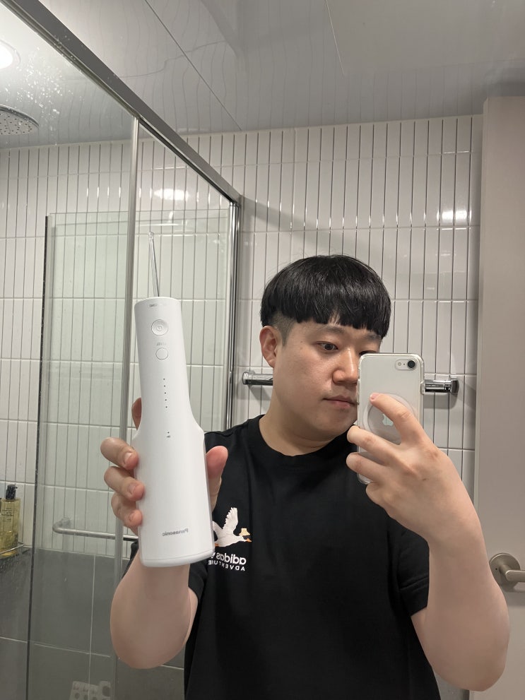  구강청결제와 함께 최고의 구성 파나소닉 초음파 구강세정기 EW-DJ66 리뷰