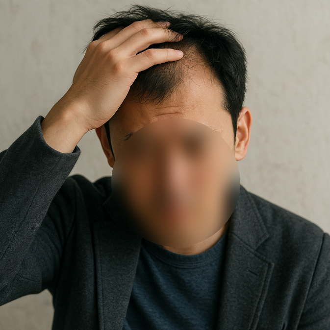  정수리 머리 비는 이유