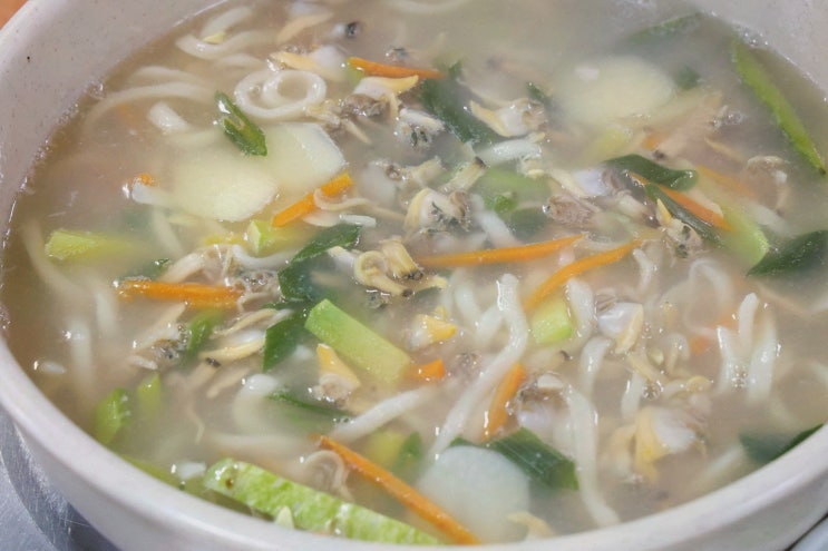  대부도 점심식사, 해안수산 바지락마을손칼국수 2호점에서 즐기세요
