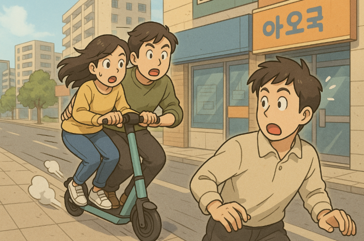  공유 킥보드, 이대로 괜찮나요?