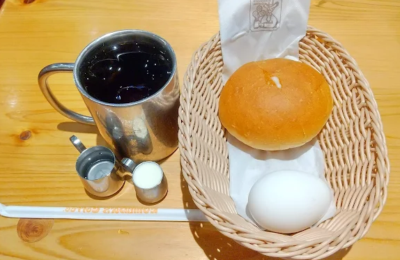  후쿠오카 카페 추천: 코메다커피 하카타역 버스터미널점, 가성비 모닝세트 아침식사 하카타 텐진 조식