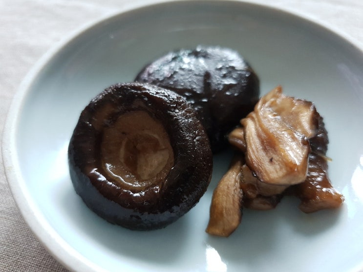  차분히 기다리기, 표고버섯 조청 조림