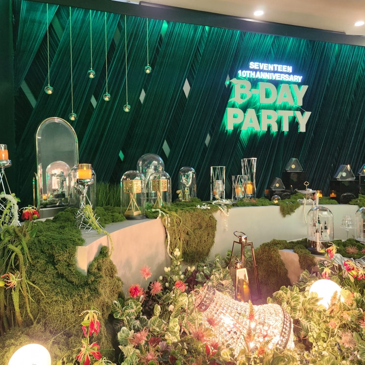  250524 세븐틴 10주년 B-DAY 파티 - 브랜드존 히스토리존 포카 수령 후기