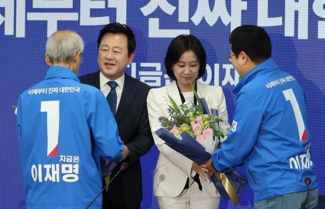  개혁신당 출신 허은아·김용남, 민주당 입당…"확실한 승리 위해 노력"