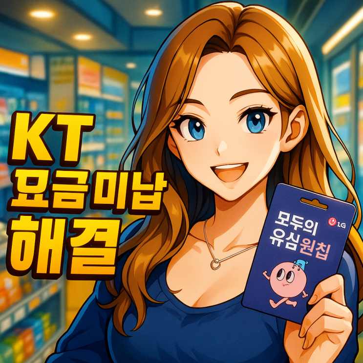  KT 미납 요금 납부 힘들 때 선불폰 개통 방법으로 해결