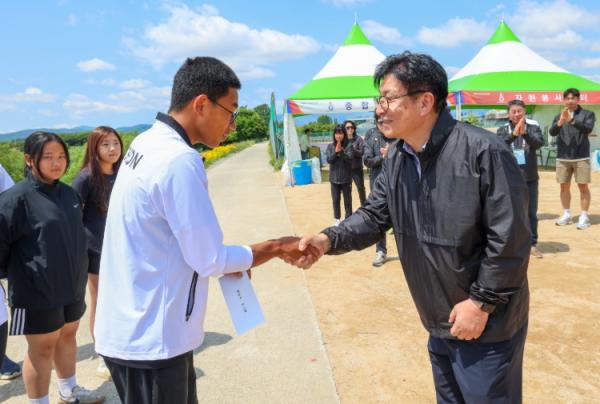 도성훈 인천광역시교육감, ‘제54회 전국소년체육대회 인천선수단’ 격려