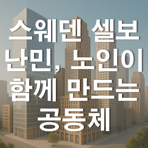 스웨덴의 셀보(SällBo) - 난민과 노인이 함께 만드는 새로운 공동체