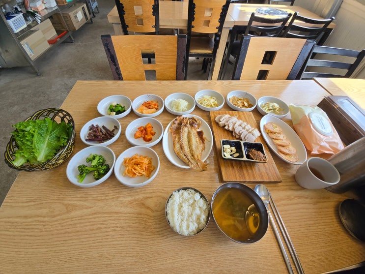  제주 송악산 둘레길 맛집 추천｜혼밥도 가능한 요망진밥상 솔직후기